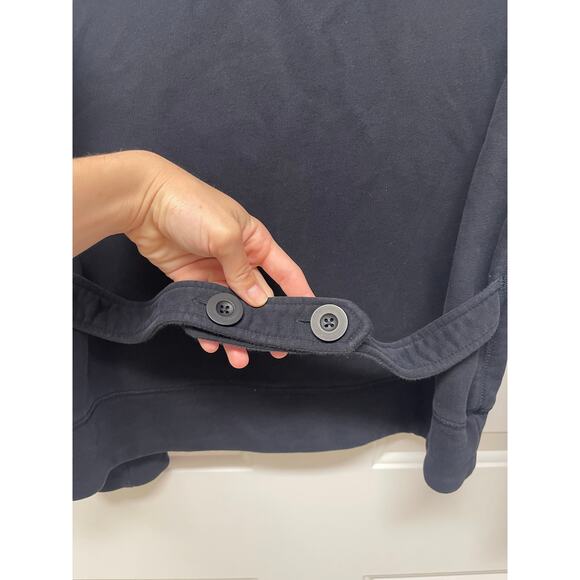 L.L. Bean Women's Button-down cardigan blazer coat black size small - Picture 6 of 7